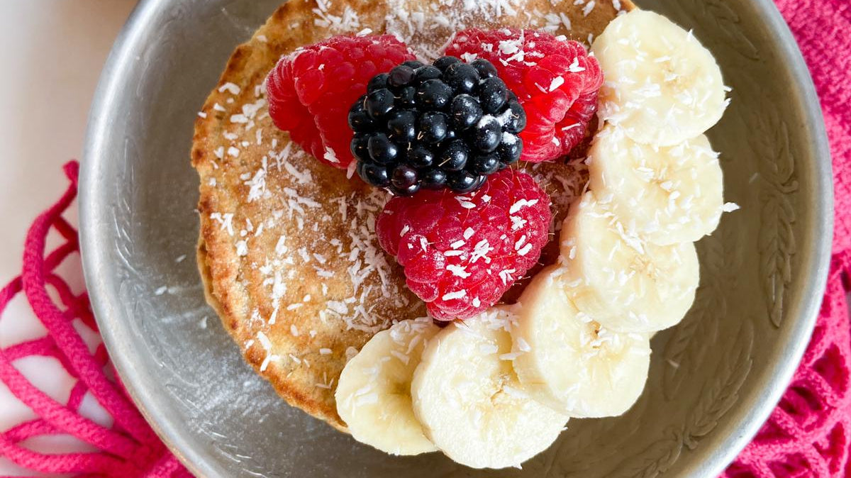 Fluffy Coconut Pancakes