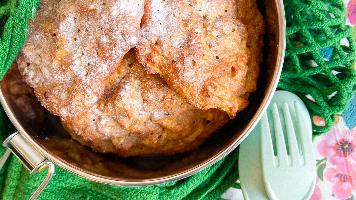 Gezonde appel kaneel bollen