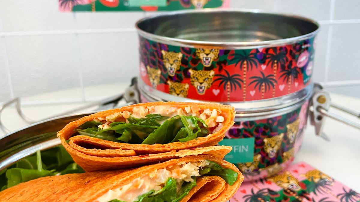 Paprika & Chili Tortillawraps met Verse Zalmsalade