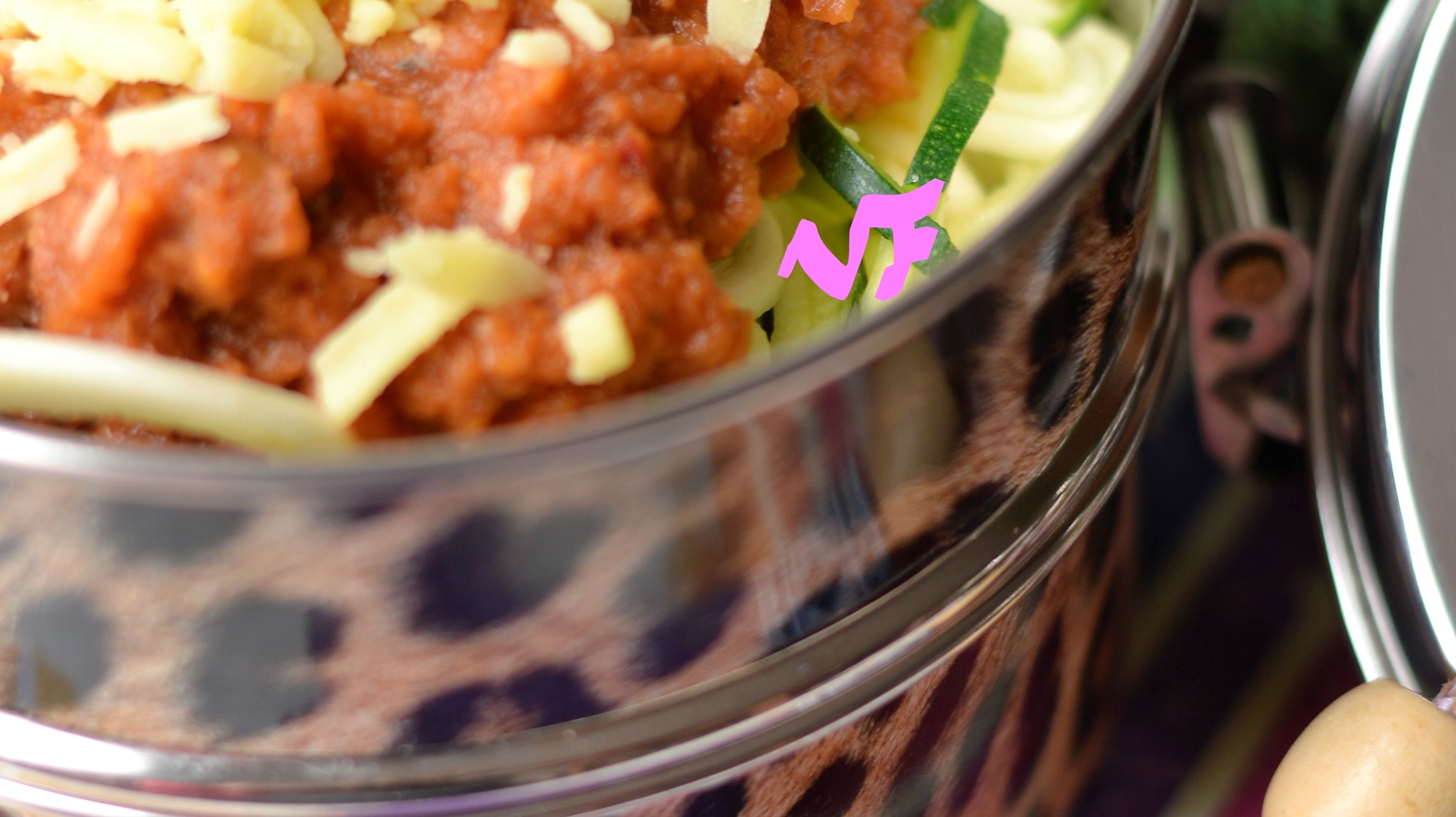Courgette Spagetti met Vegan Bolognese Saus