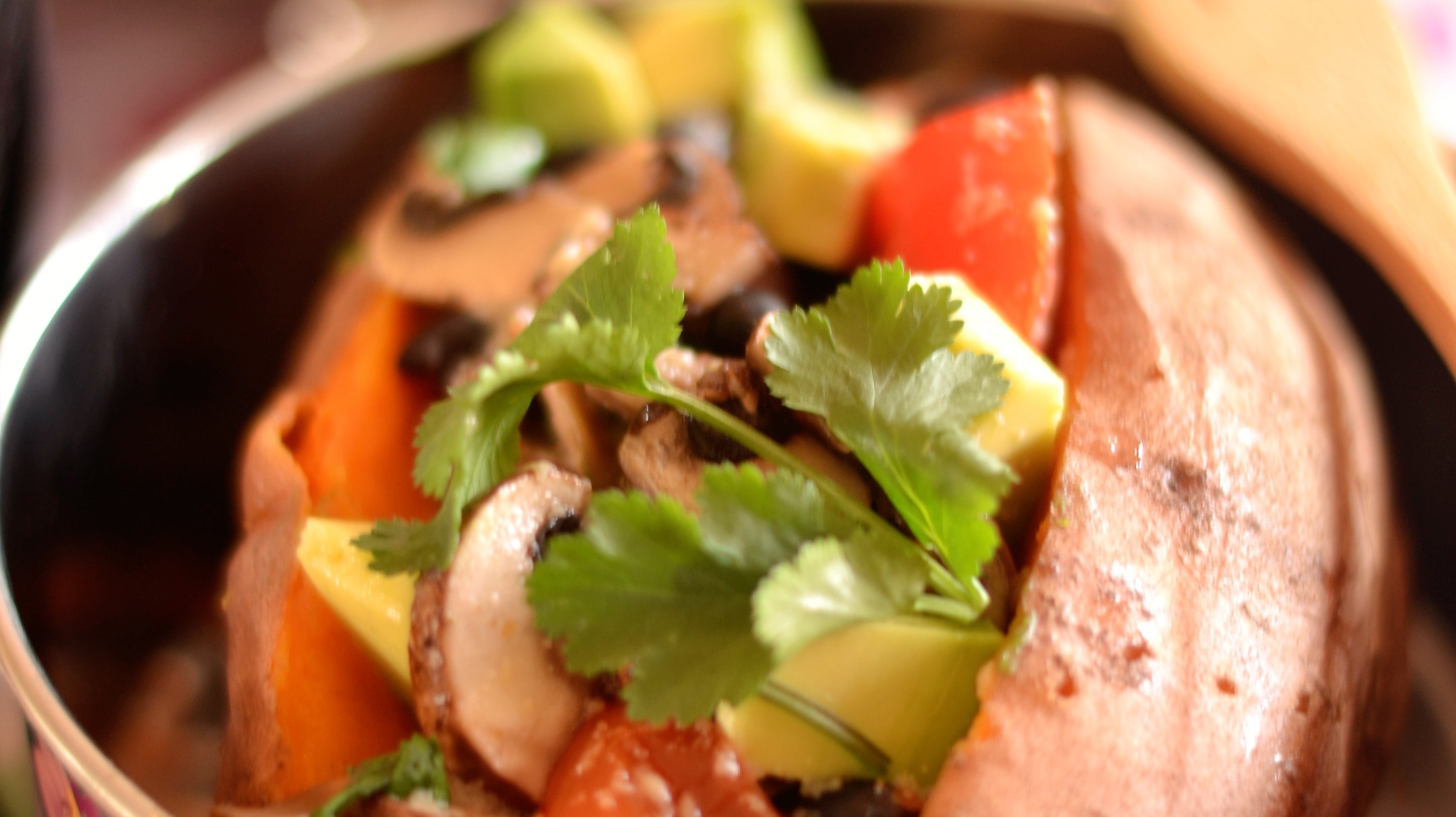 Gepofte Zoete Aardappel