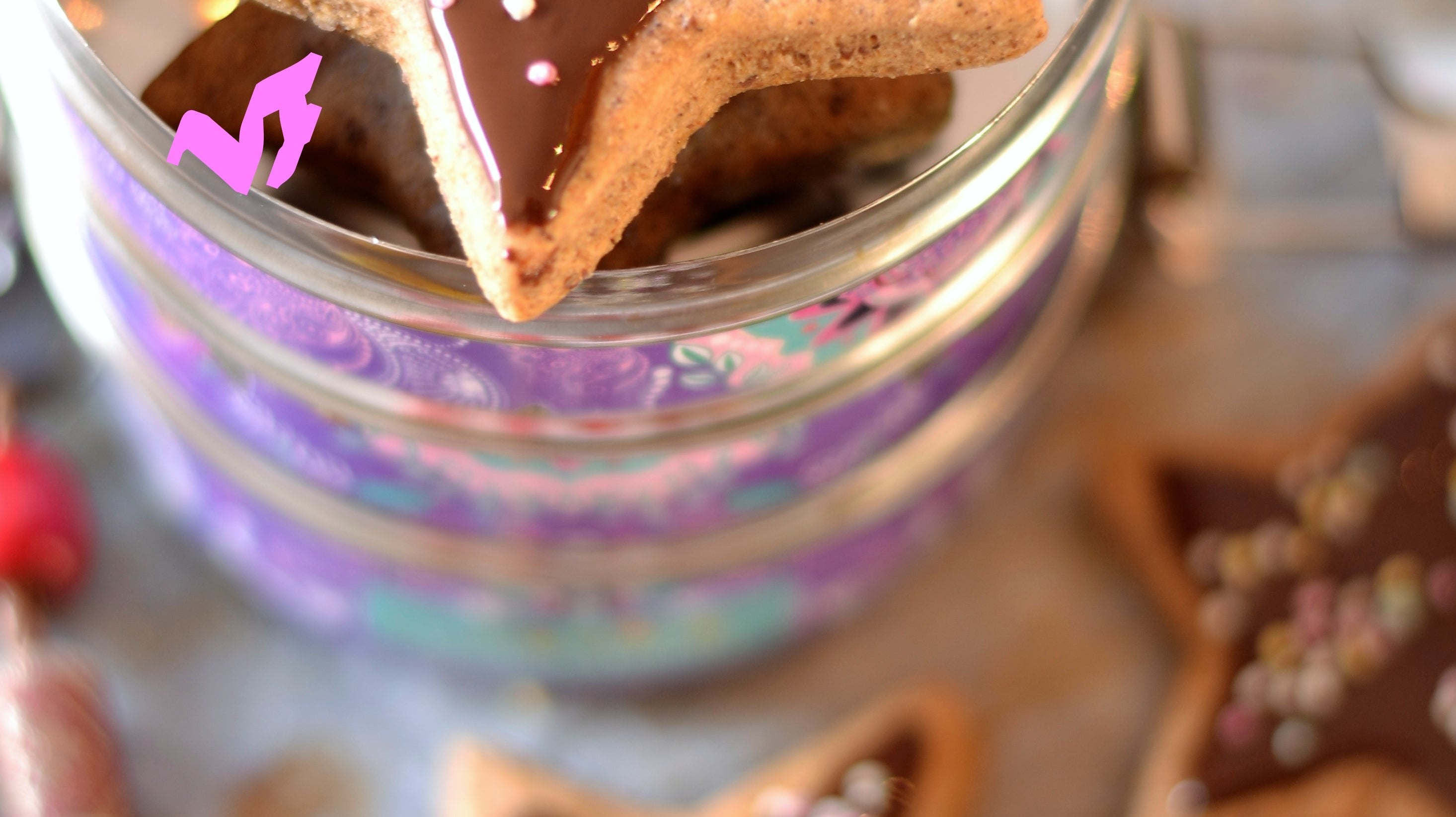 Gingerbread Star Cookies