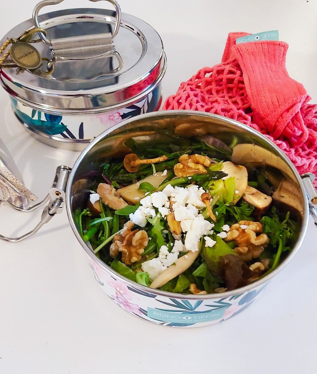Herfstsalade met Paddenstoelen by @my_fit_mommy_journey