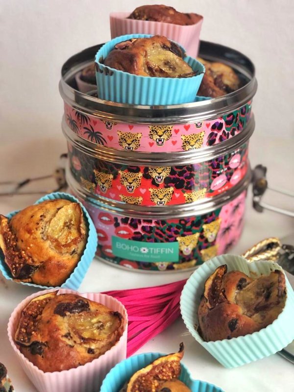 Monkey Muffins: bananenbrood muffins met chocolate chip