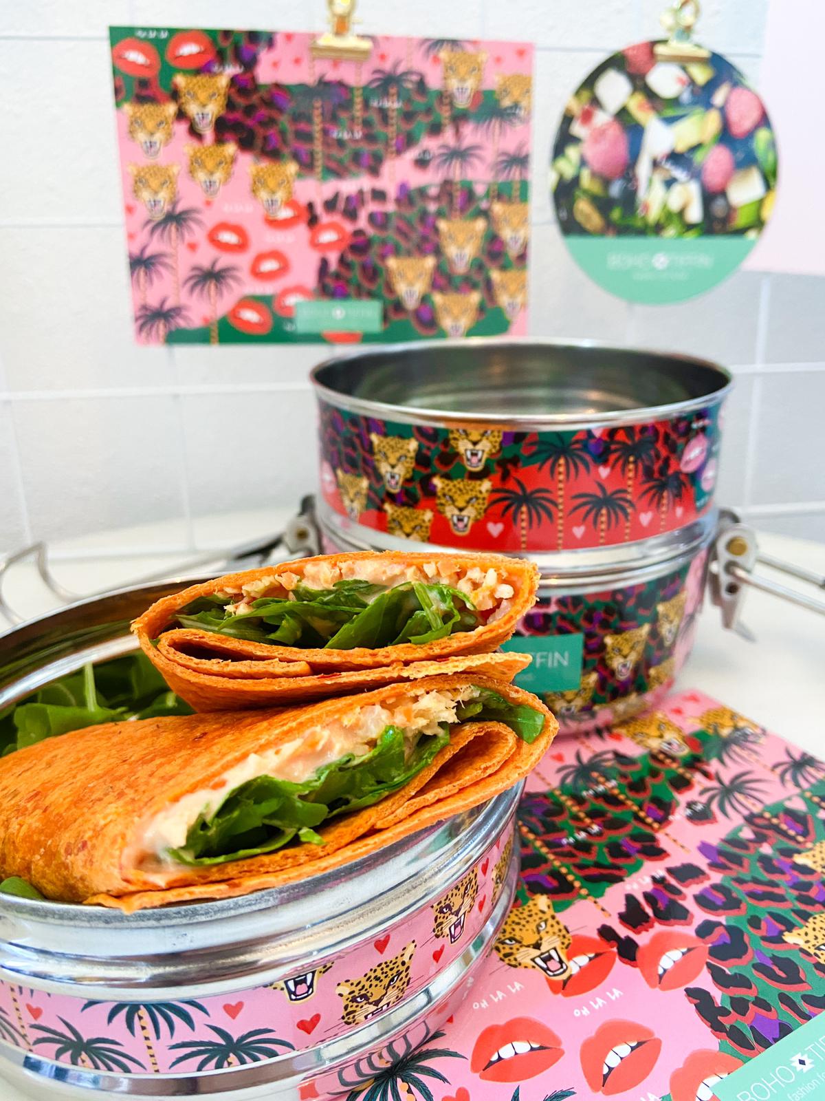 Paprika & Chili Tortillawraps met Verse Zalmsalade