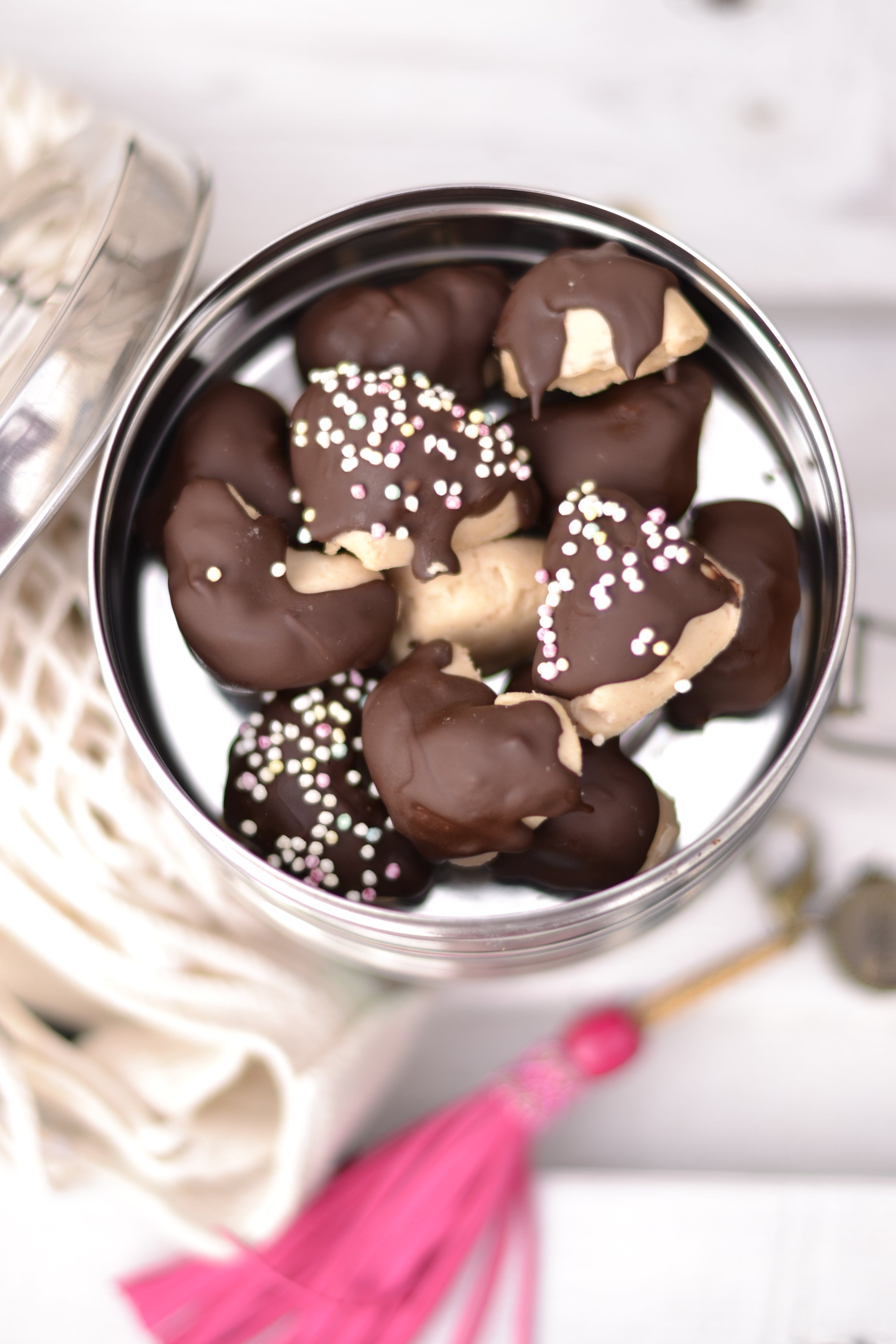 Hazelnoot-Karamel Bonbons