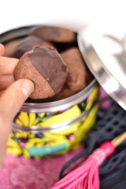 Chocolade- Speculaas Koekjes