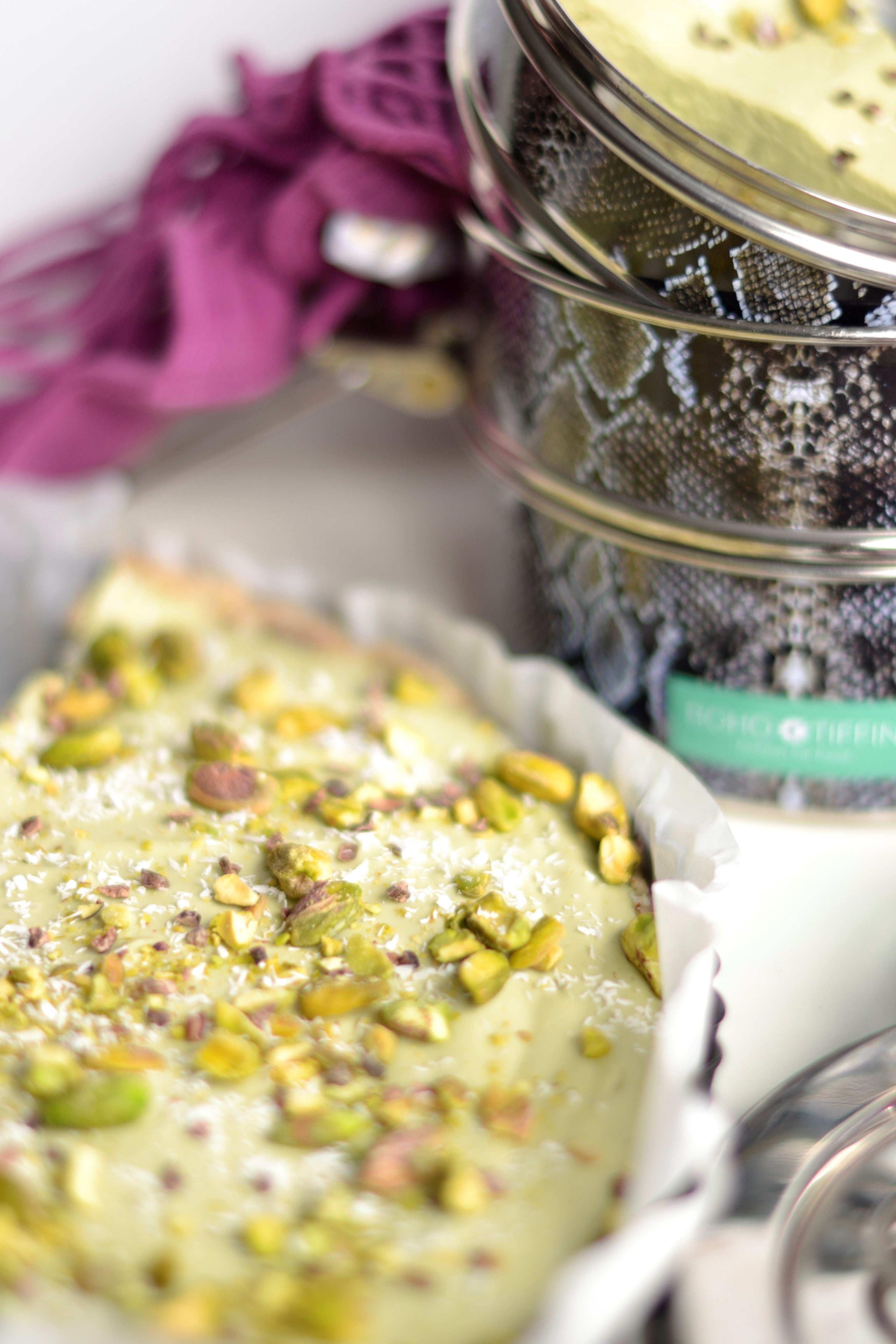 Raw Avocado- Lemon Pie