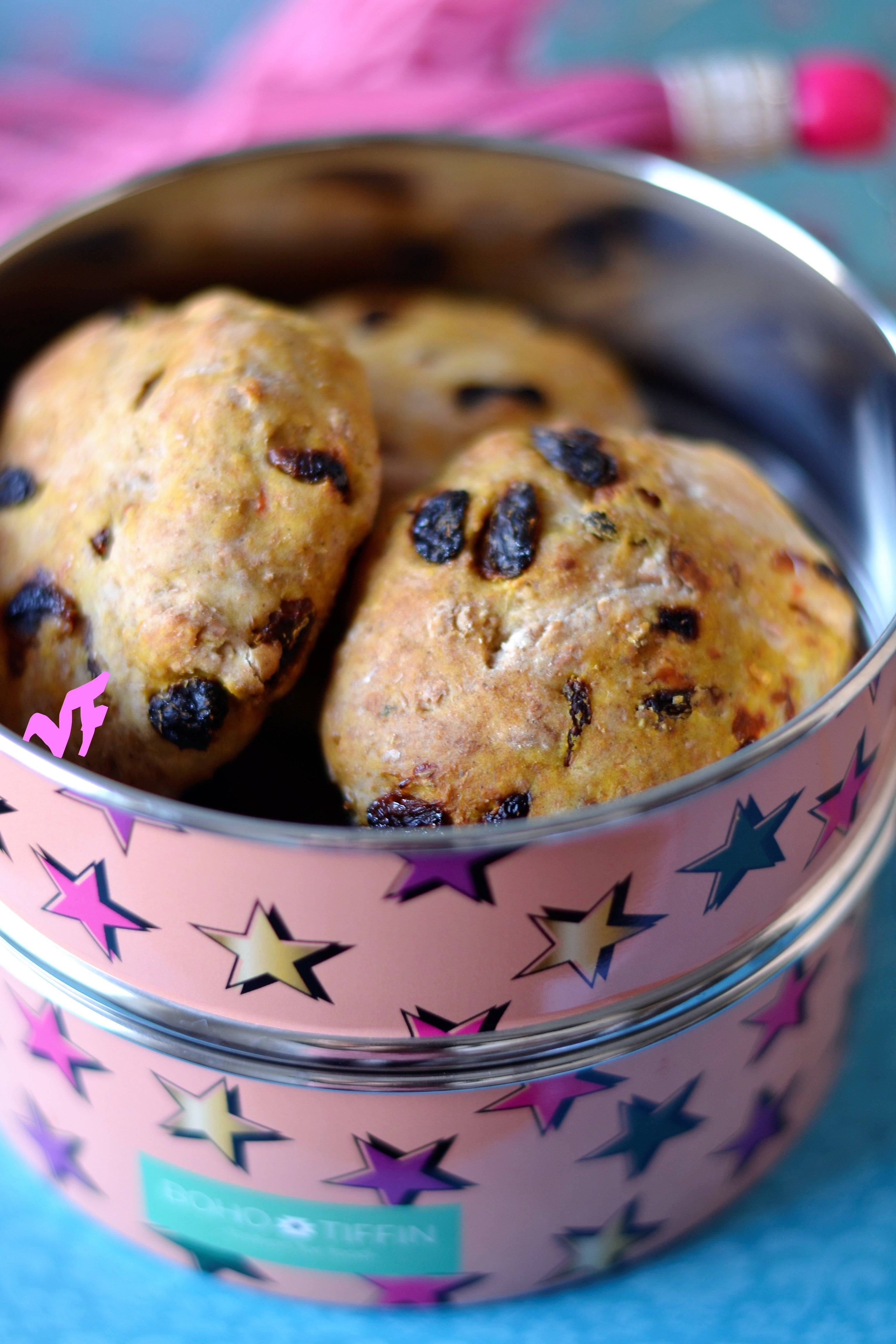 Scones met Gojibessen