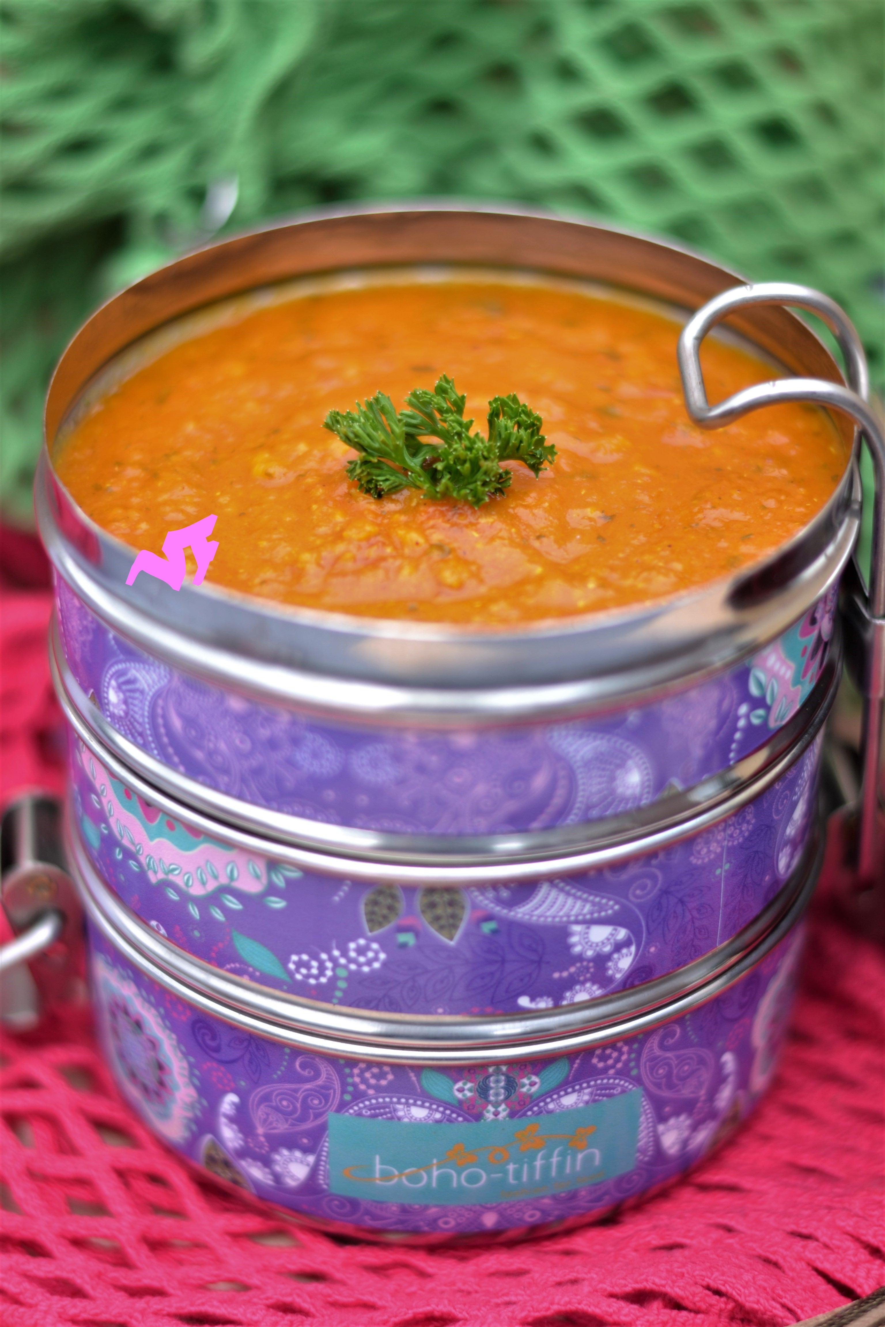 Tomaten- Linzensoep